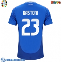 Fotballdrakt Herre Italia Alessandro Bastoni #23 Hjemmedrakt EM 2024 Kortermet